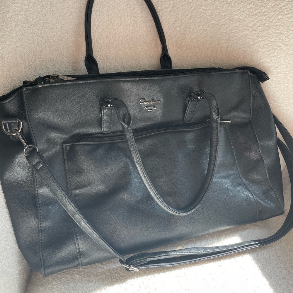 David jones leather bag